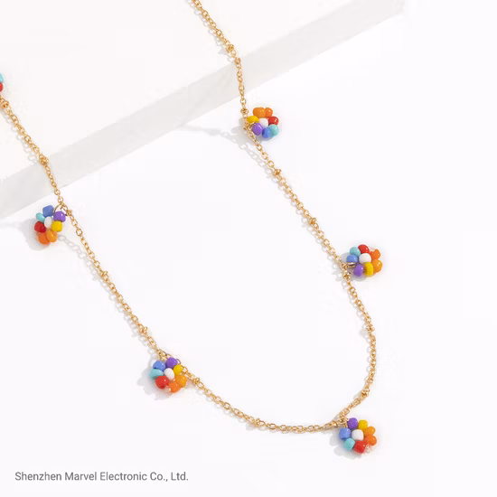 Sexy Vintage Taillen-Körperkette, Perlen-Blumen-Körperschmuck