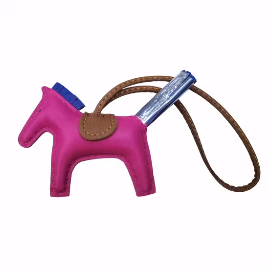 Ea113 Rodeo-Oran Sheepskin Small Bulk Handbag Pendant Purse Charms Designers Hand Luxury Genuine Horse Wholesale Designer Bag Leather Charm for Handbag